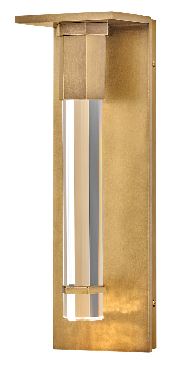 Cecily LED-Light Medium Wall Mount Lantern in Heritage Brass