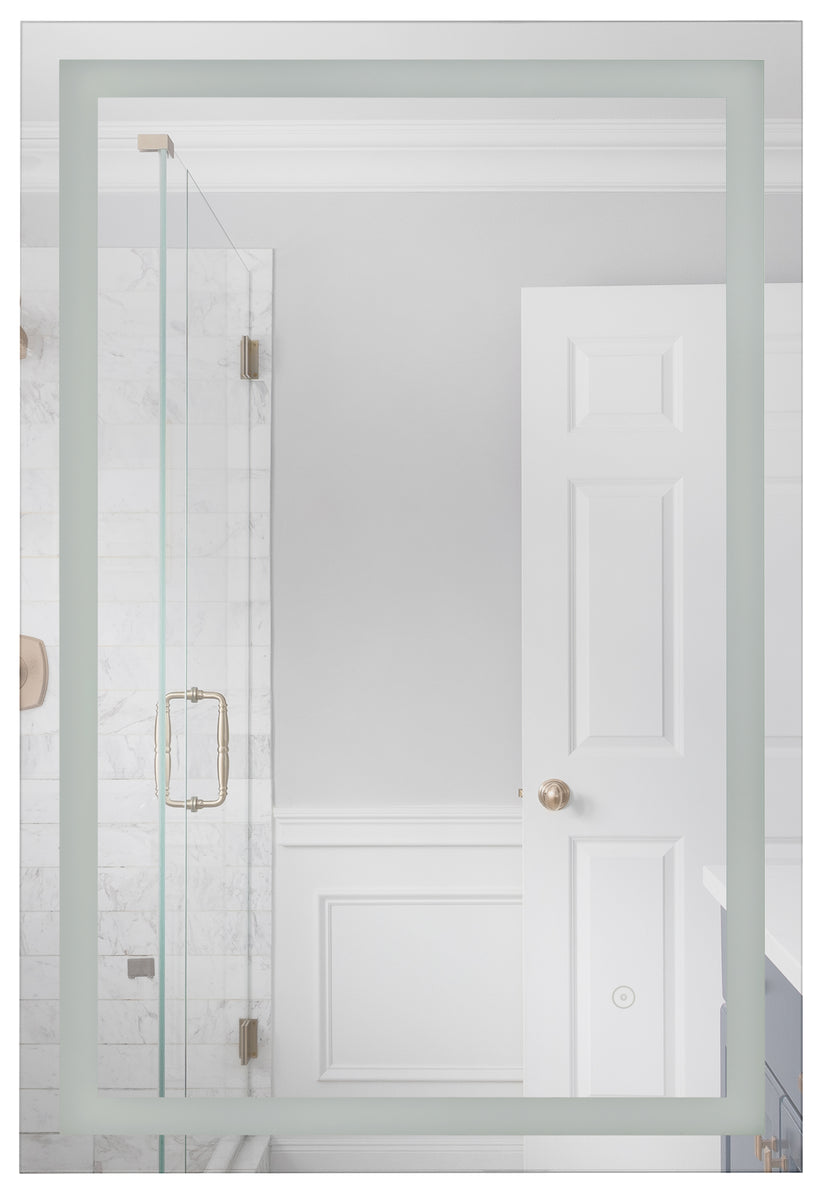 Meredith 1-Light Mirror White