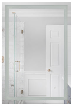 Meredith 1-Light Mirror White