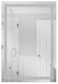 Meredith 1-Light Mirror White