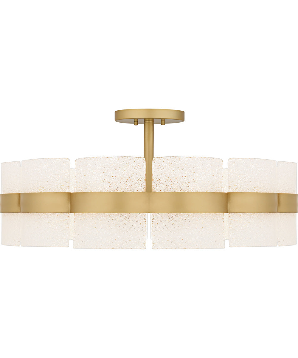 Sweeney Extra Large 6-light Semi Flush Mount Soft Gold