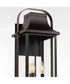 Downey Outdoor Wall Lantern Wall Mount Light Fixture Bronze