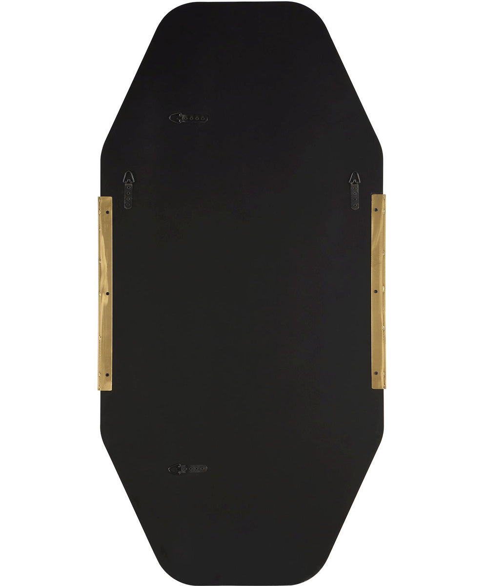 Makari Antique Brass Mirror