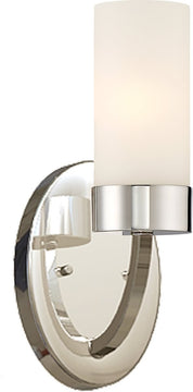 5"W Denver 1-Light Vanity & Wall Polished Nickel