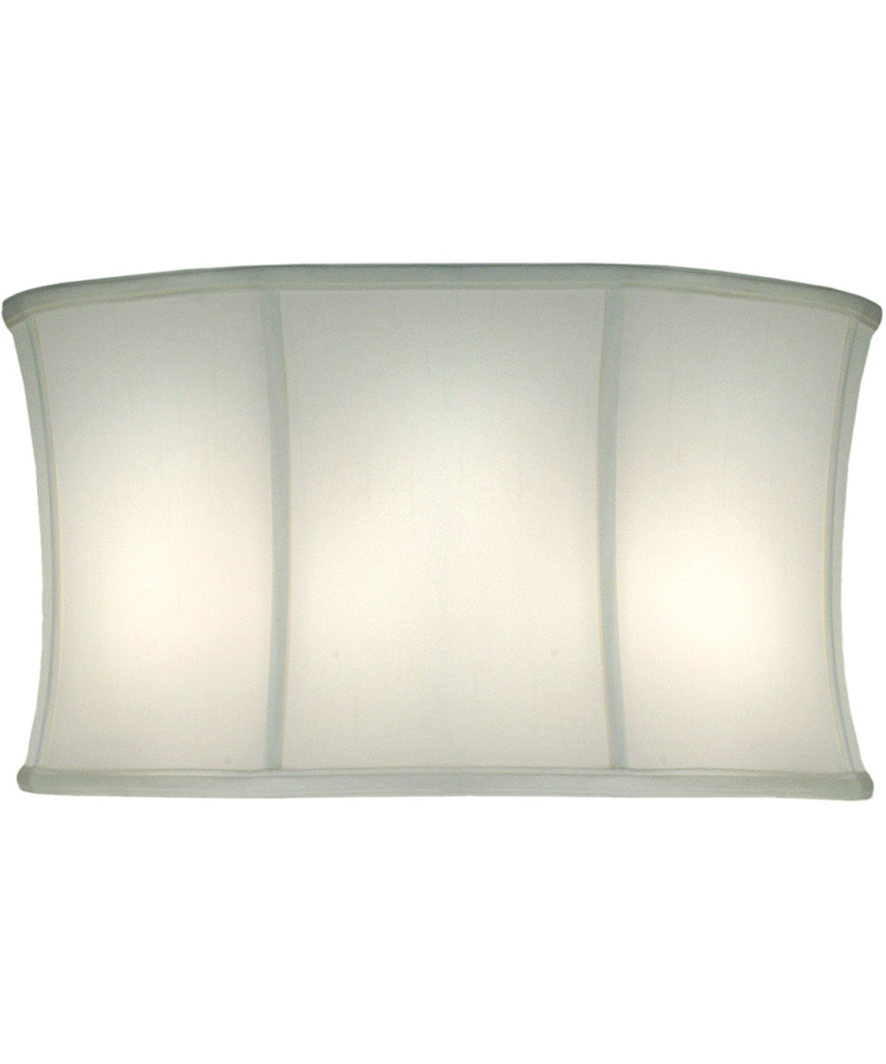 18x18x10 Off White Camelot Modified Drum Softback Lampshade