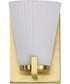 Royale 1-Light Vanity & Wall Burnished Brass