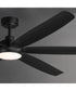 Albatross 72 inch 6-Blade Marine Grade Fan Black