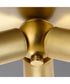 Trimble 3-Light 18" Flush Mount Brushed Bronze