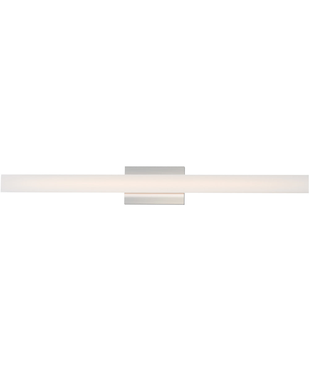 Vogue 36 inch 5CCT LED Vanity Satin Nickel