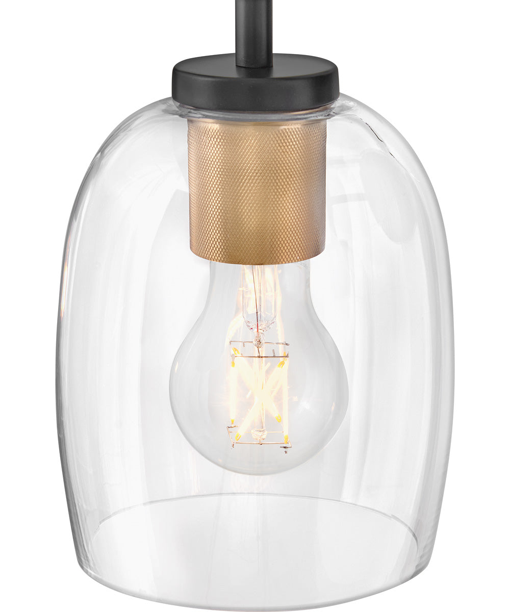 Percy 4-Light Large Four Light Vanity in Black