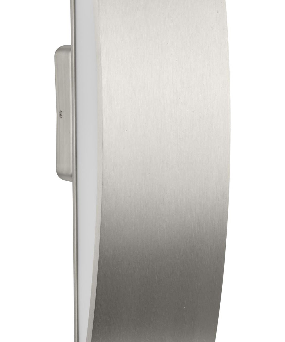 Curvity LED 24 in. Modern 3CCT Integrated LED Linear Vanity Light Brushed Nickel