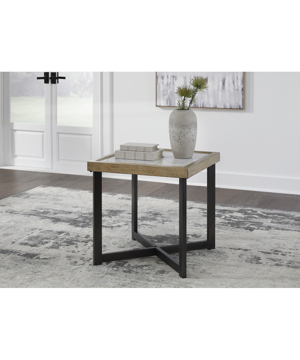 Montia Square End Table Multi