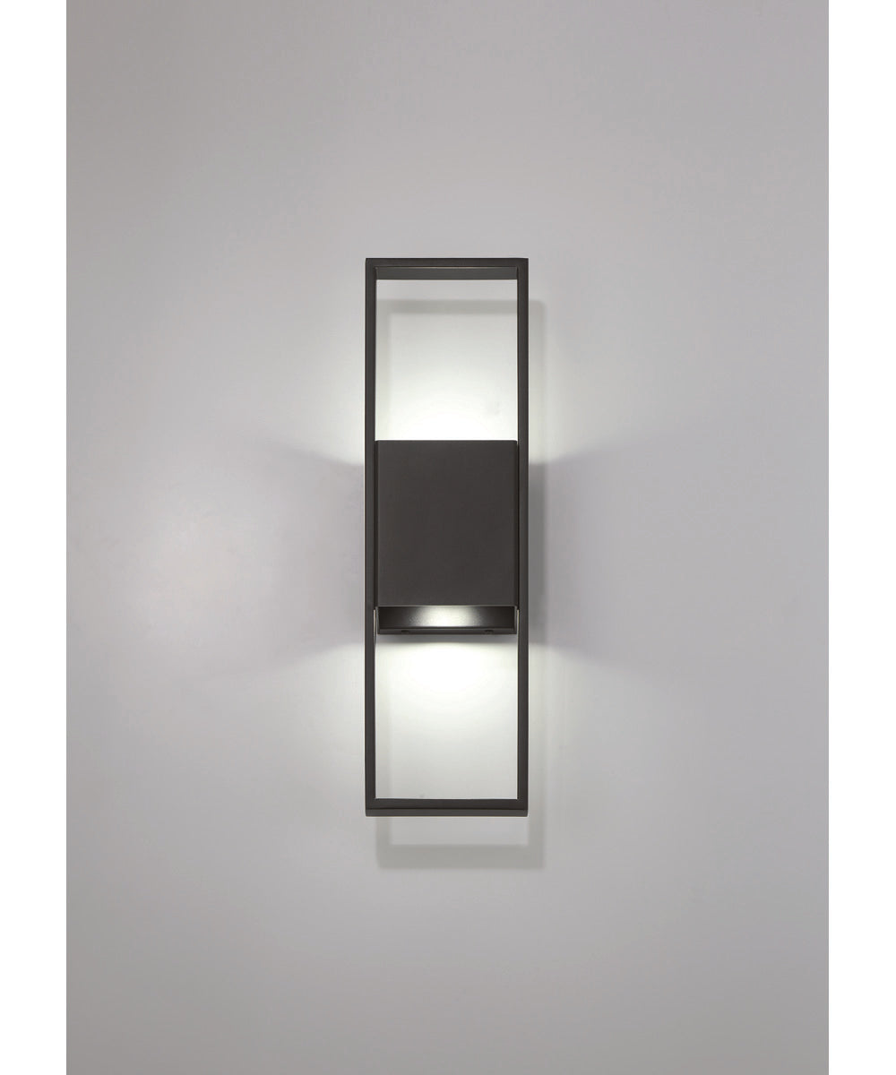 Contact 2-Light Outdoor Lighting Textured Black