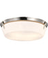 Rowen 4-Light Close-to-Ceiling Brushed Nickel