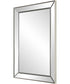 23x34" Wall Mirror in Nickel