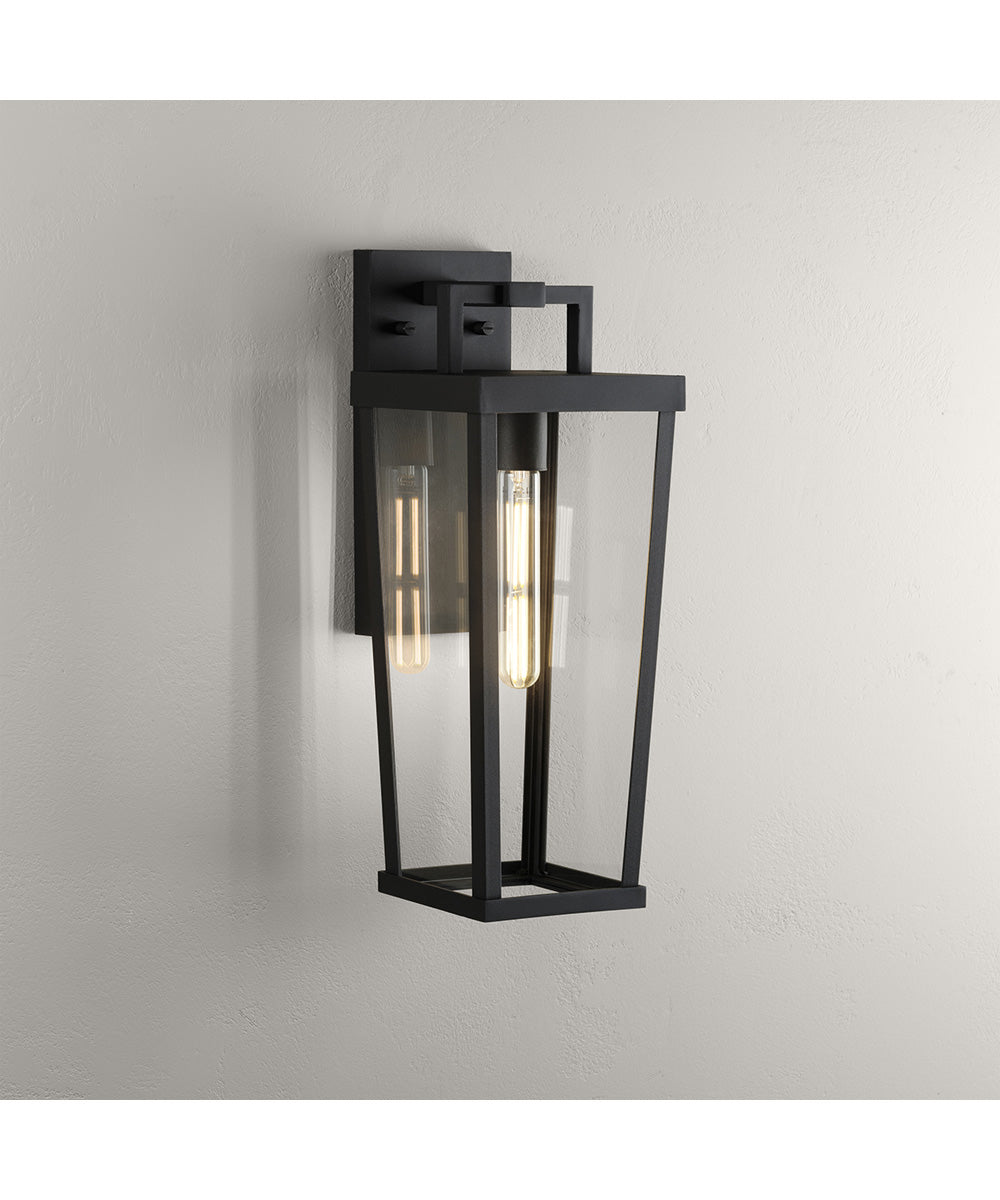 Tryon 1-Light Medium Outdoor Wall Lantern Black