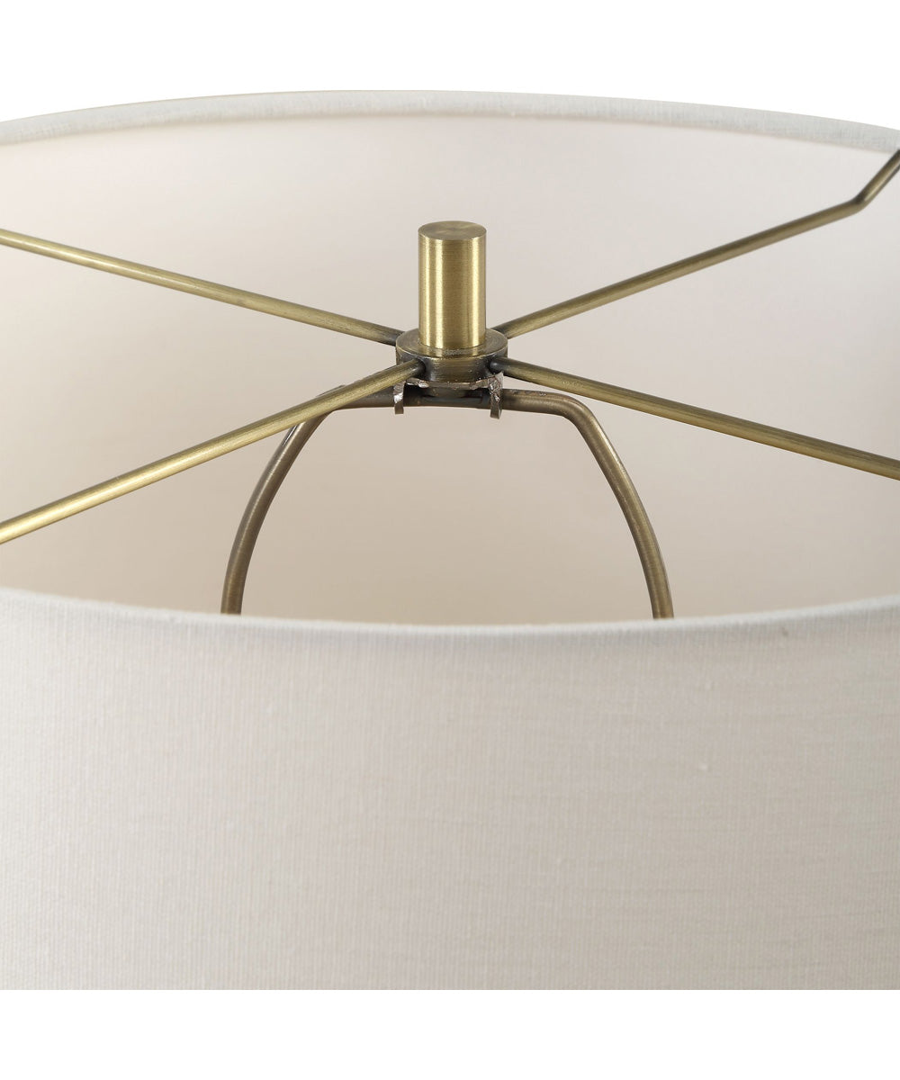 Aubrey Travertine Table Lamp