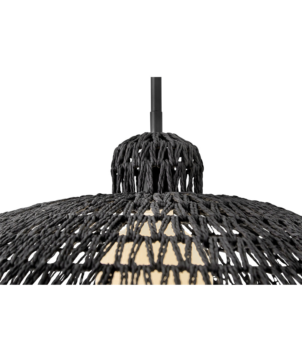 Pismo 1-Light Large Pendant in Black