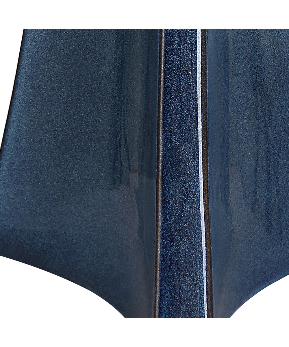 Teramo Scalloped Ceramic Table Lamp