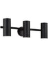 Robbie 3-Light Vanity Matte Black