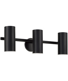 Robbie 3-Light Vanity Matte Black