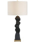 Demelo Stacked Wood Table Lamp
