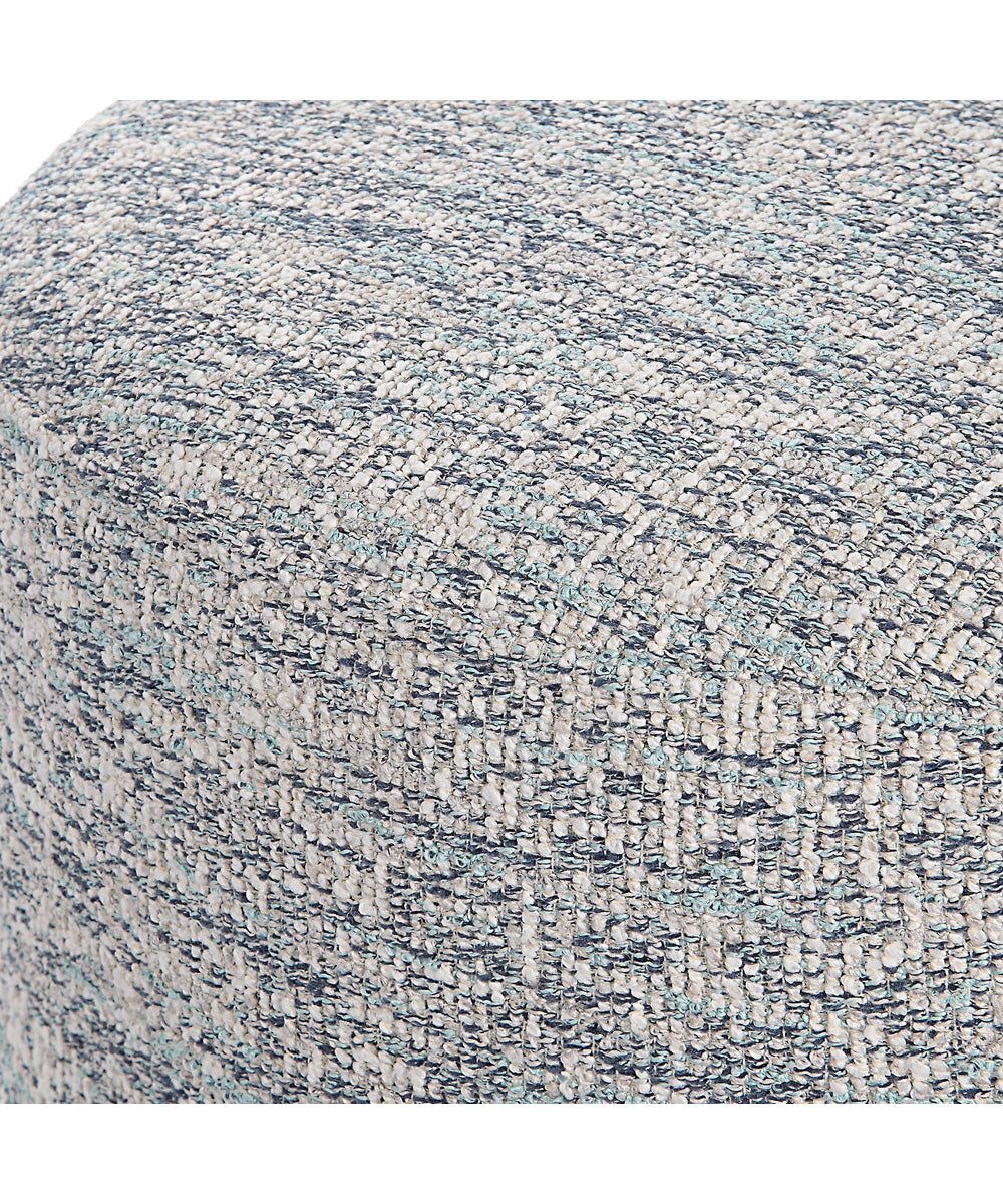 Avila Tweed Round Ottoman
