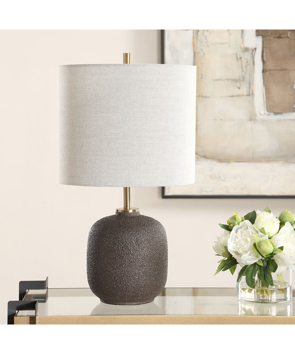 Blacktop Textured Buffet Lamp