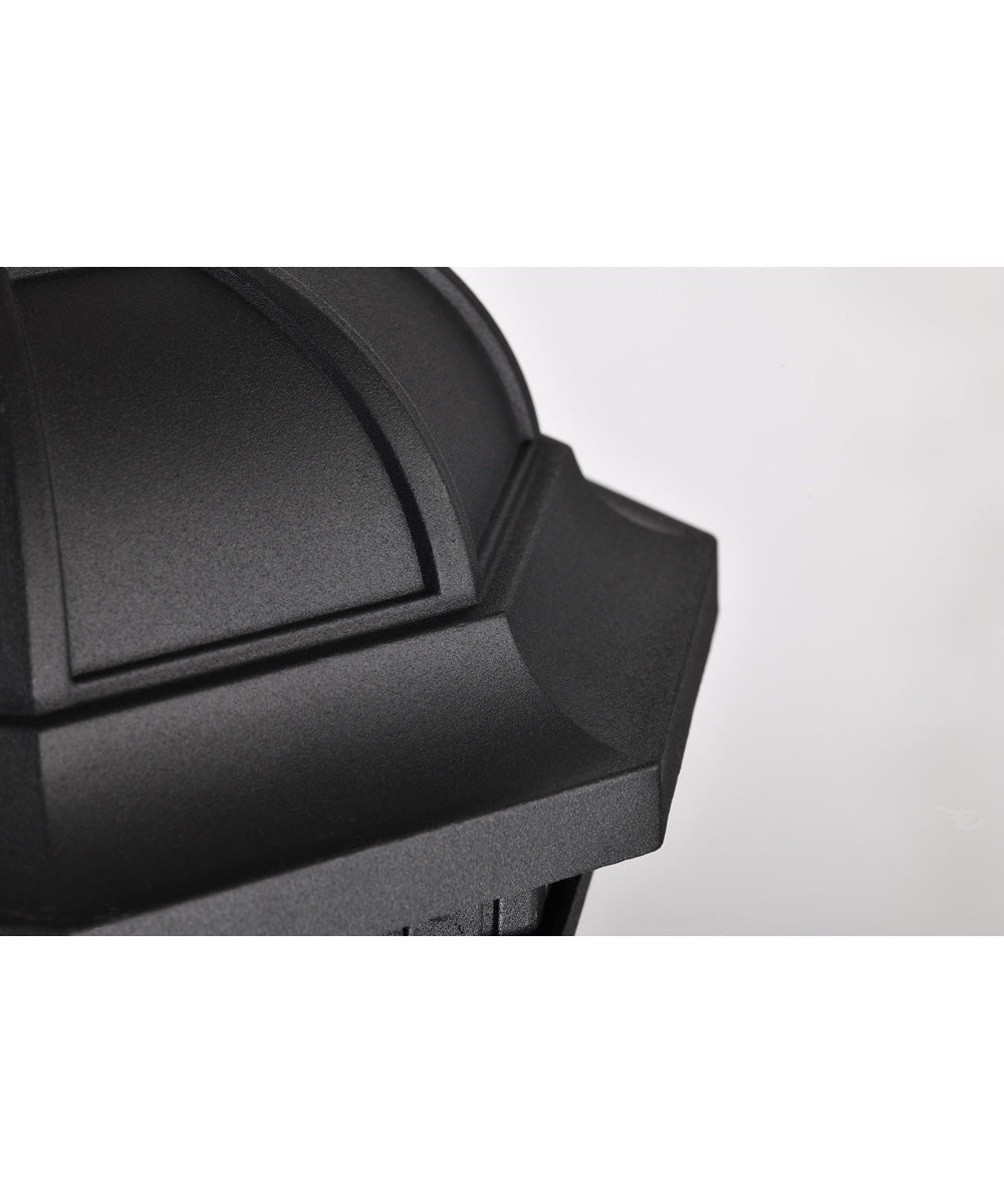 East River 1-Light Outdoor Matte Black