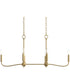Ilia 6-Light Island Chandelier Brushed Gold