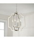 Courtney 4-Light Foyer Brushed Nickel