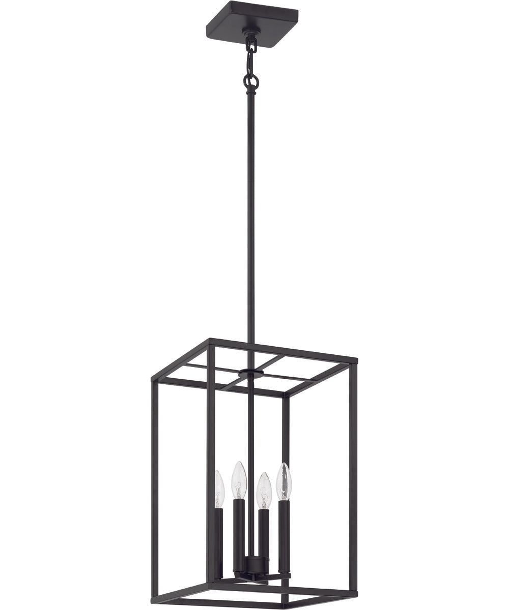 Signature Foyer 4-Light Lighting Flat Black