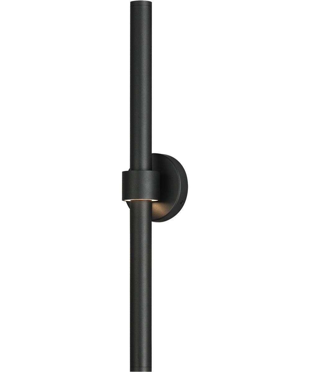 Reveal 28 inch LED Outdoor Wall Sconce Black