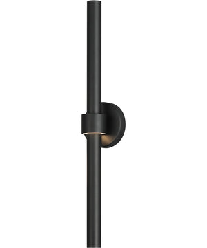 Reveal 28 inch LED Outdoor Wall Sconce Black