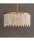 Marimba 26 inch Pendant Weathered White