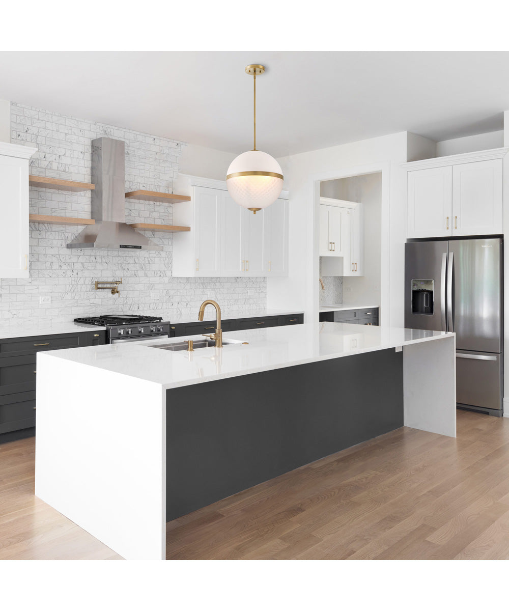 Dia 3 Light Pendant Old Satin Brass