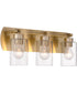 Hendrix 3-Light Lighting Satin Brass