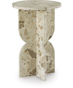 Treygan Accent Table Beige
