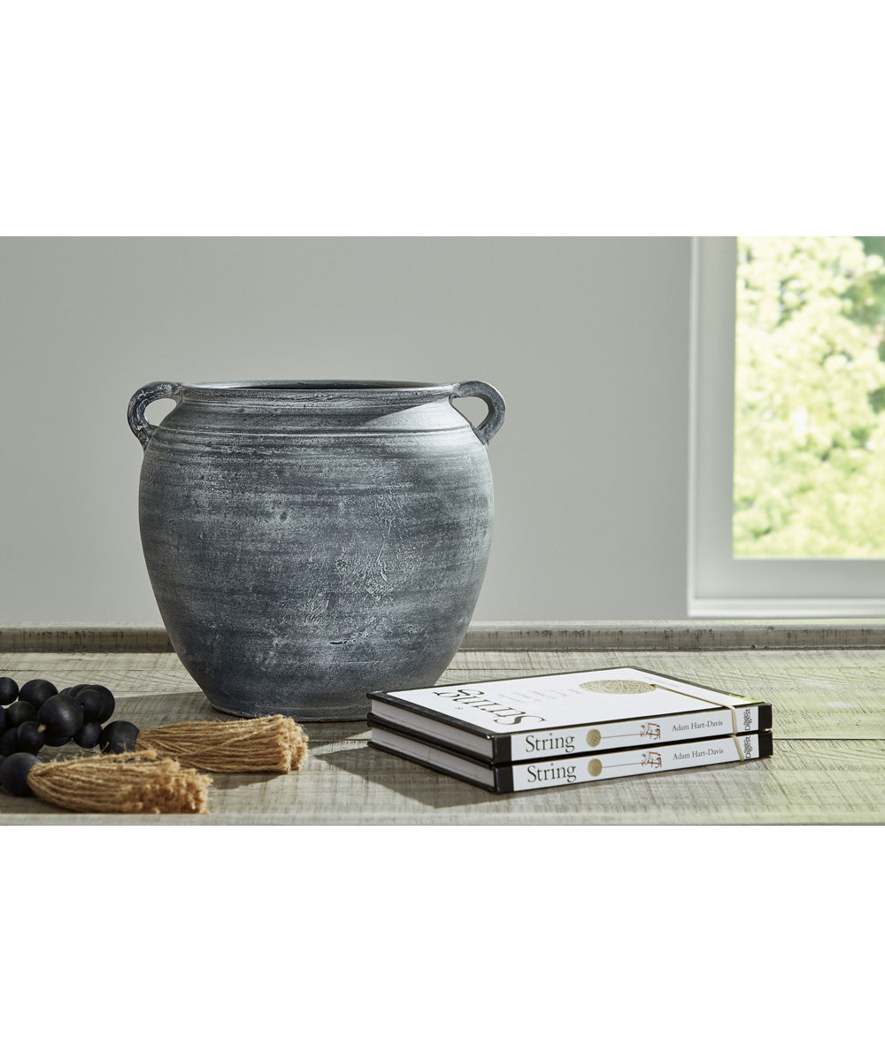 Meadie Vase Distressed Blue