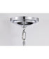 Valdora 1-Light Pendant Polished Nickel