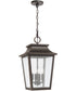 Chandler 4-Light Outdoor Hanging-Lantern Oiled Bronze