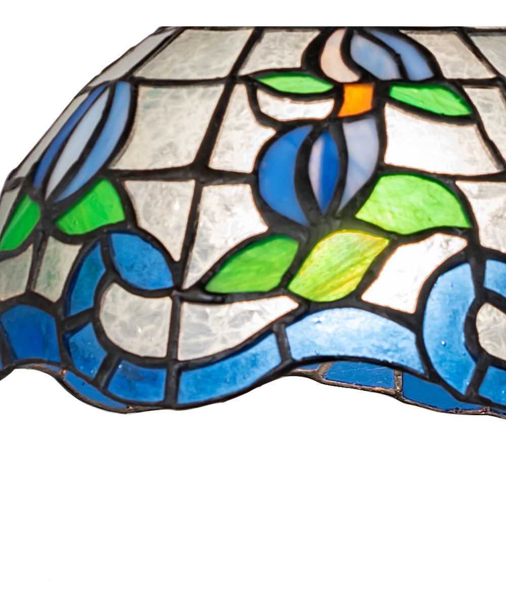 7" Wide Roseborder Flushmount