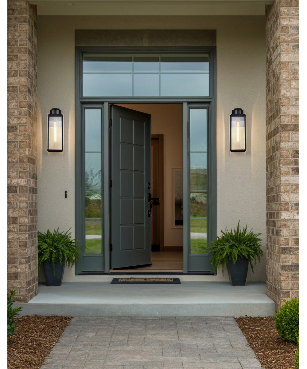 Luca 1-Light Outdoor Sand Black