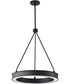 Longford  Pendant Textured Black