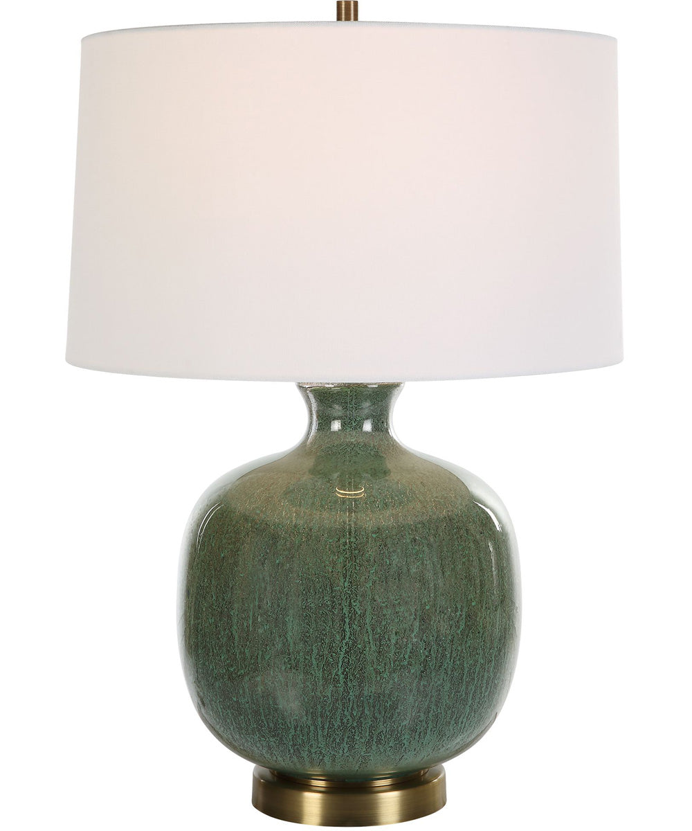 Nataly Aged Green Table Lamp