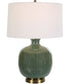 Nataly Aged Green Table Lamp