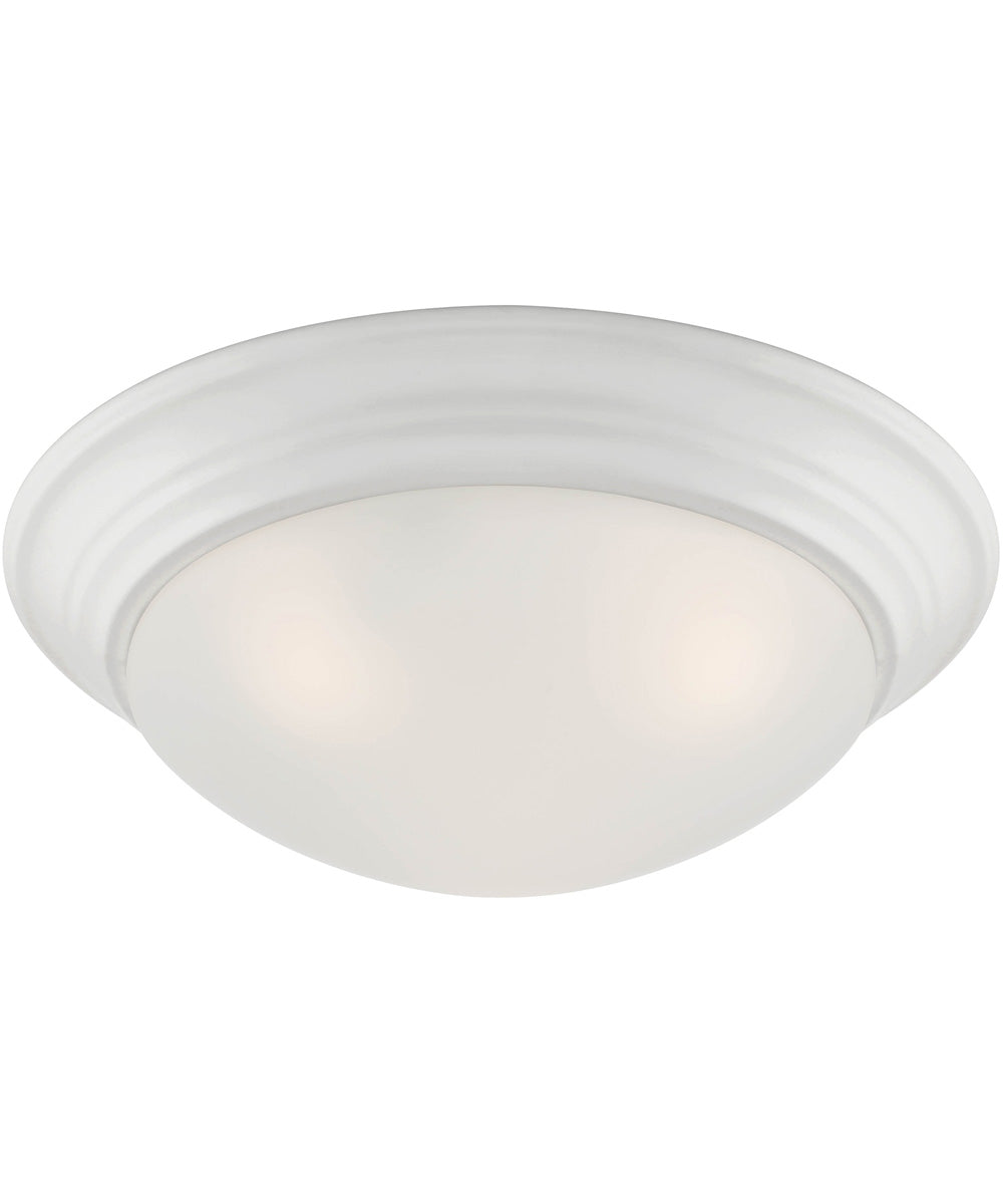 Tap 2 Light Flush Mount Matte White