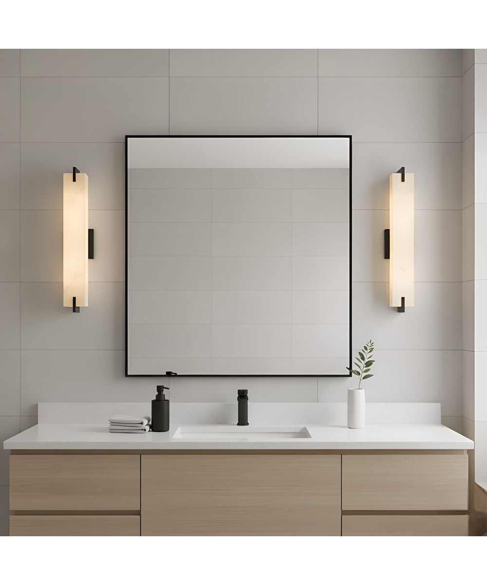 Seraphine 2-light Bath Light Matte Black