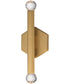 Allumettes 2-Light LED Wall Sconce Gold