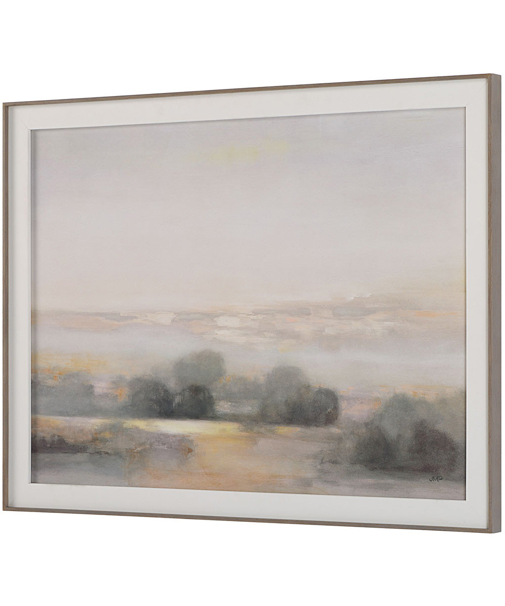 Atmospheric Neutral Landscape Print